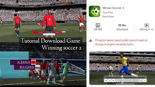 Tutorial men- Download Winner Soccer 2 🎖️ screenshot 4