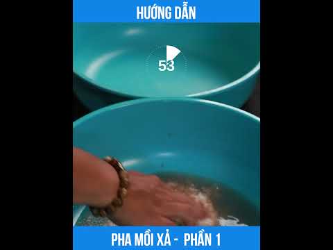 CHIA SẺ CÁCH PHA MỒI XẢ RÔ PHI HỒ DỊCH VỤ - PHẦN 1