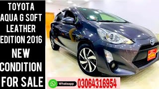 Toyota Aqua G Soft Leather Edition 2016 for sale more details in description video code ~ 61