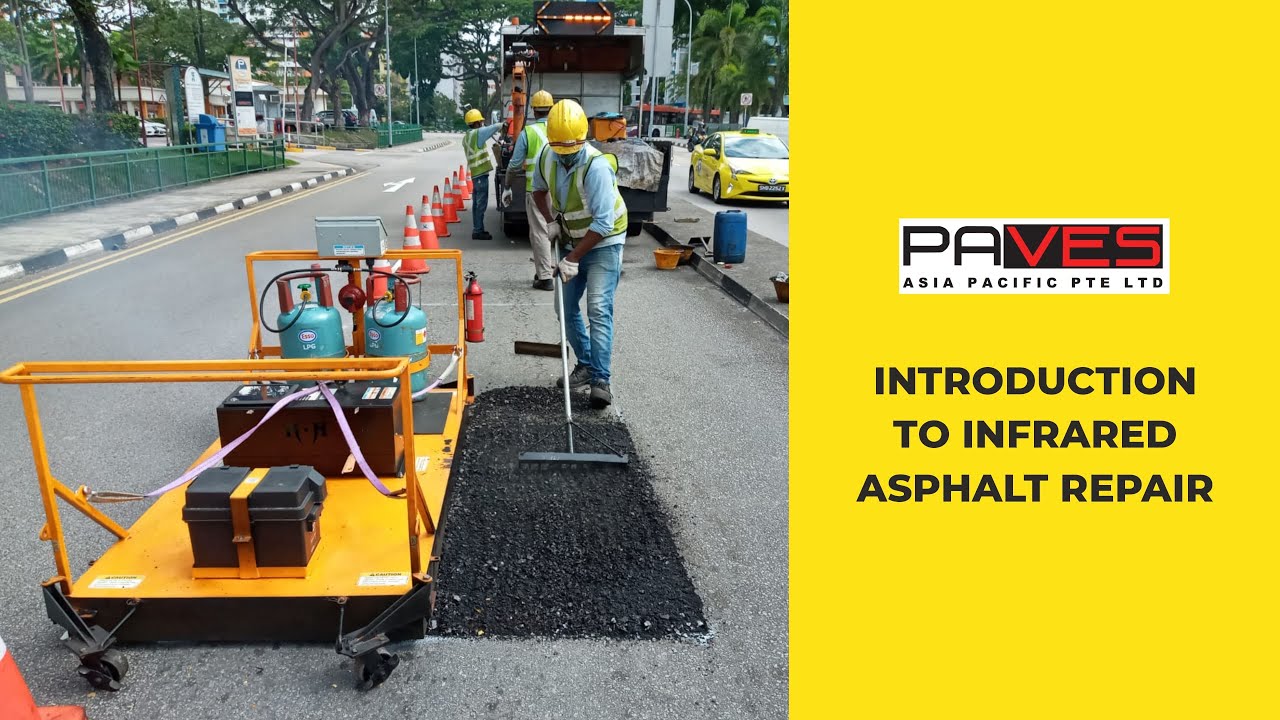 A Brief Introduction to Infrared Asphalt Repair - YouTube