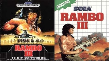 Rambo III 3 (Genesis & Master System) (Sega) Review