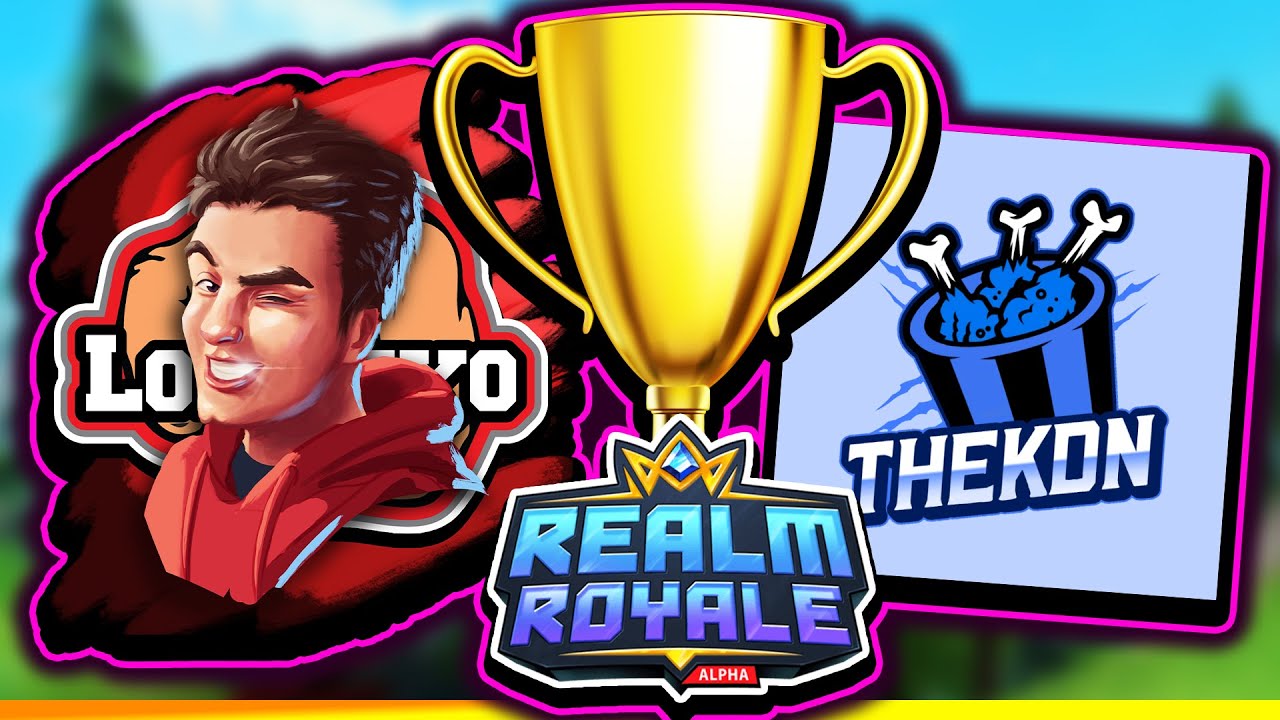 Lonnieyo & TheKDN CRUSH 3 Custom Games *IN A ROW* | Realm Royale