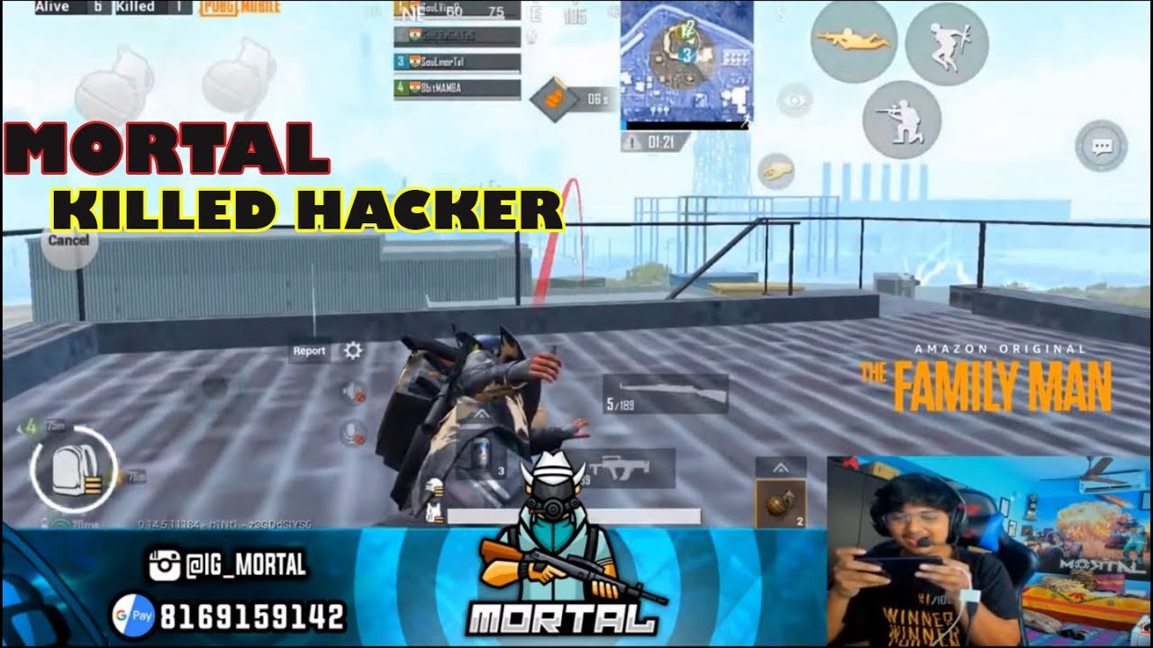 Mortal killed HACKER | Grenade |  Unbelievable | Gods of PUBG