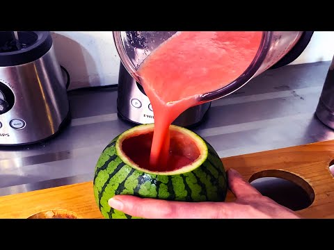 WATERMELON JUICE │Fresh and sweet juice │Korean Street Food│