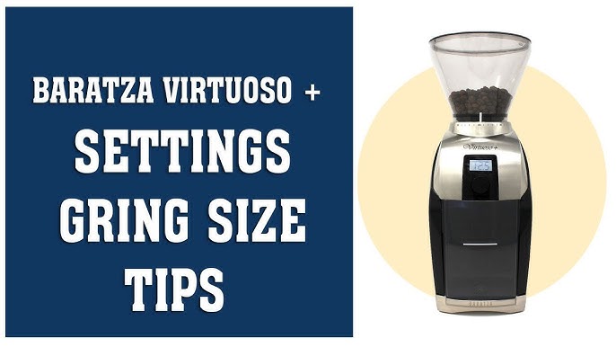 Baratza Virtuoso+ burr grinder – Parlor Coffee