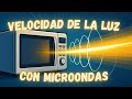 💡Cómo CALCULAR la VELOCIDAD de la LUZ con un MICROONDAS🔥| ¿Cómo funciona un microondas?✅