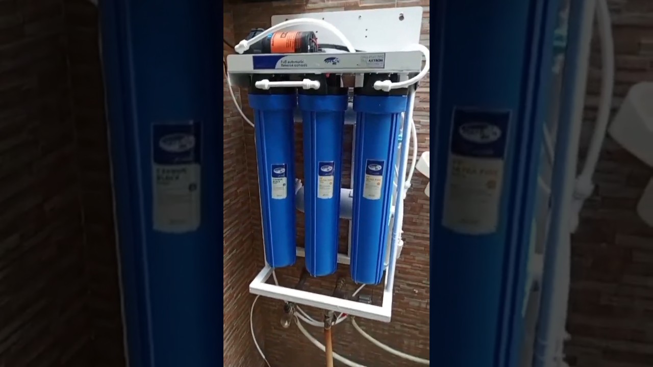 New RO install 300 GPD 