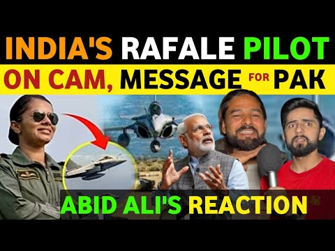 ABID ALI REACTION ON INDIAN PILOT SHIVANGi SINGH MEDIA, PAK MEDIA VS INDIAN MEDIA REAL ENTERTAINMENT