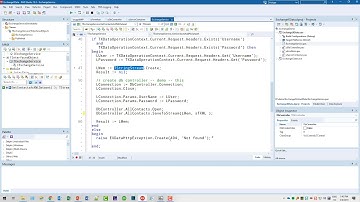 Web services with TMS XData and CData Exchange