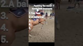 Ranking The Worst Horse Fails Moments Ń
