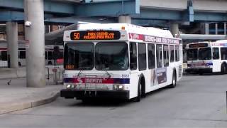 Septa Buses New Flyer 5476 & Hybrid New Flyer 8185