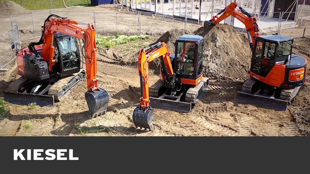 Hitachi Mini- und Kompaktbagger Serie 6 (ZX48U-ZX85US)