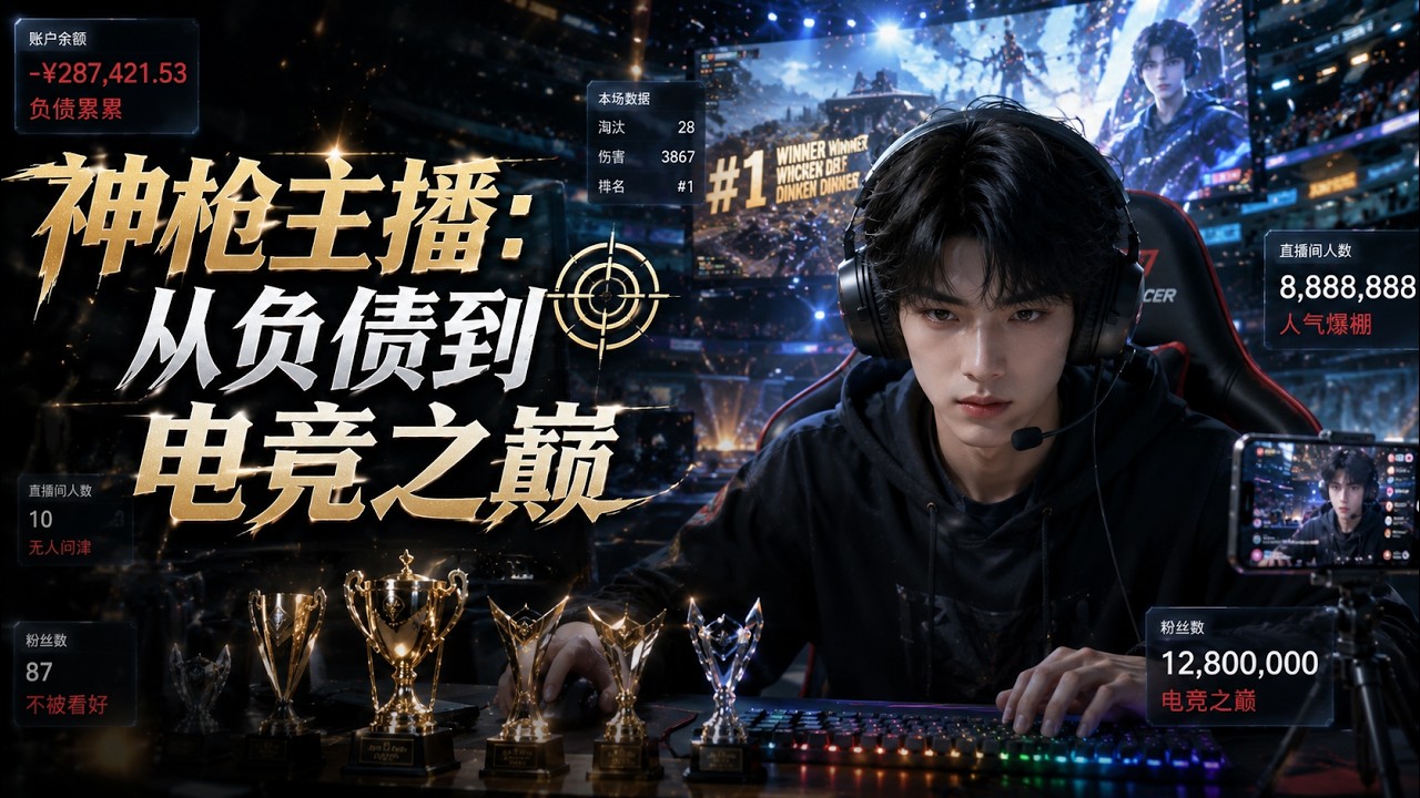 神槍主播：從負債到電競封神