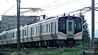信越本線下り始発E129系B1編成 421M