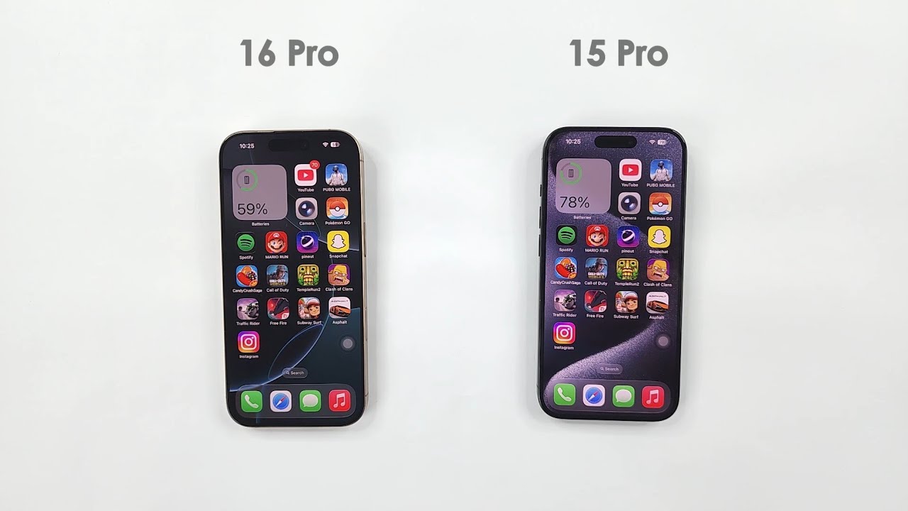 iPhone 16 Pro vs iPhone 15 Pro - SPEED TEST! - YouTube
