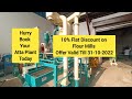 Flour Mills Atta Chakki Plant offers