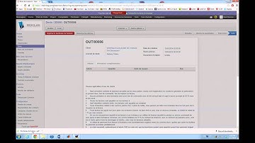 OpenERP   Commande des clients