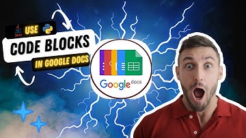 How to Create Code Blocks in Google Docs Quick & Easy 2025