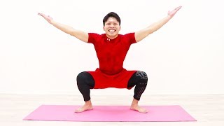 【28分】これさえやれば痩せる！お腹の脂肪を落とす滝汗スクワット28種目！ | Muscle Watching