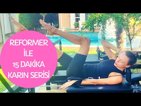 SADECE 15 DK. KARIN ODAKLI PİLATES REFORMER SEANSI (15 dk. Sıfırdan Büyüktür#3)