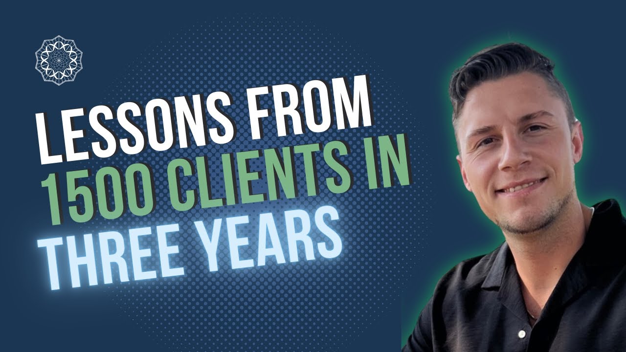 Lessons From 1500 Clients In Three Years with Dominik Martineau - YouTube