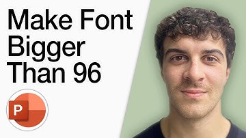 How To Make Font Bigger Than 96 In Powerpoint (Full 2025 Guide)