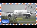 Plane Spotting at Copenhagen Airport - Takeoff of Emirates Boeing 777-300 - Flyvergrillen