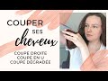 Comment couper ses cheveux soi-même ? Démonstration