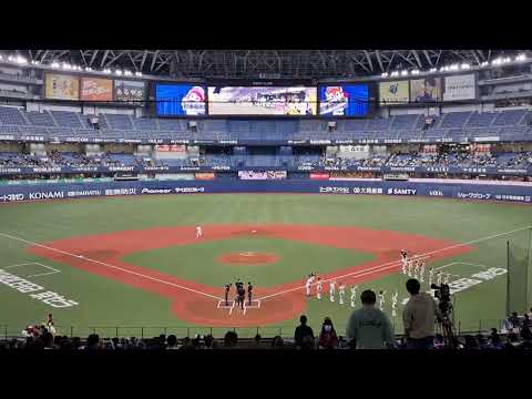 2023. 04/19 오릭스 VS 라쿠텐 선수입장
