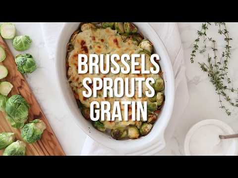 Brussels Sprouts Gratin