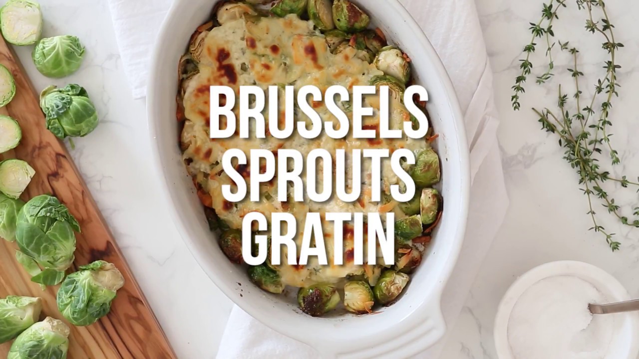 Brussels Sprouts Gratin YouTube