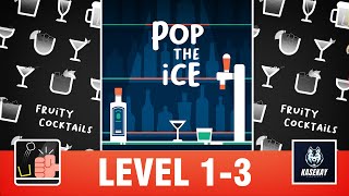 Pop the ice gameplay walkthrough | level 1 to 3 #poptheice #shorts #viral #games #android #ios screenshot 1