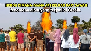 This is what the Hundreds-Year-Old Unquenchable Fire in South Gresik Looks Like, Going Viral