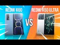 Redmi K60 vs Redmi K60 Ultra /🔥Comparison!