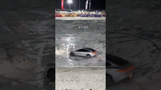 Electric Car Ice Drifting Competition in China 🔥 #drift #motorsport #ev