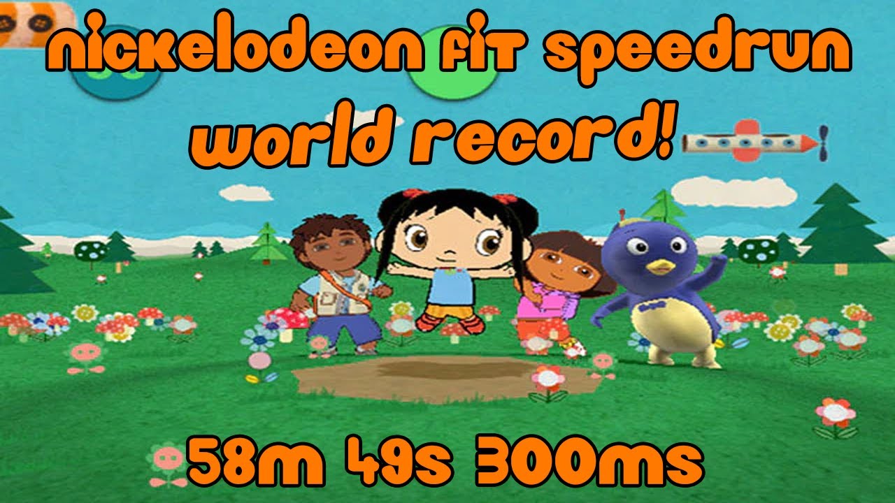(WORLD RECORD!) Nickelodeon Fit Any% Speedrun - 58m 49s 300ms (emulator)