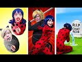 Birth To Death of Ladybug **EMOTIONAL** Funny Superheroes Situations & Crazy Moments by Crafty Hacks