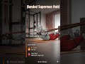 Banded Superman Hold – Resistance Band Back Strengthening Exercise at Home