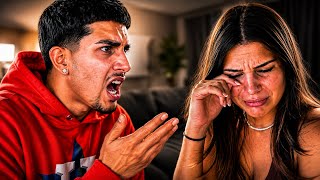WE HAD OUR FIRST BIG ARGUMENT ON CAMERA