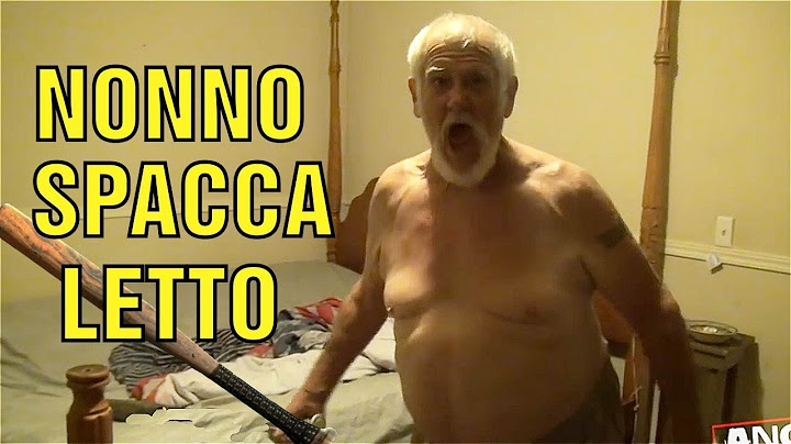 NONNO SPACCA IL LETTO - halloween prank