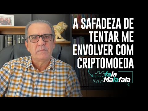 A SAFADEZA DE TENTAR ME ENVOLVER COM CRIPTOMOEDA