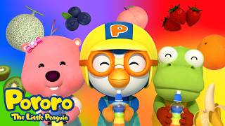 Pororo Bahasa Indonesia | Truk Jus Pelangi Poby🌈 | Kartun Anak | Lagu Anak | Bahasa indonesia