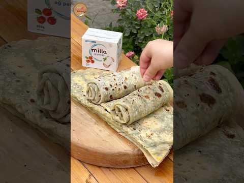 Pendirli göyərtili mükəmməl qutab resepti👌🏻