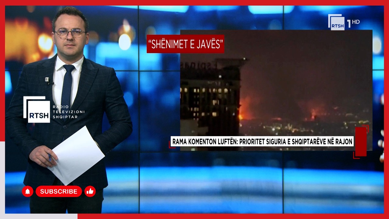 Edicioni Qëndror i Lajmeve - 8 Mars 2026, ora 20:00 | Revista Televizive në RTSH