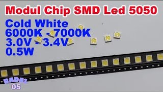 Modul chip Led SMD 5050 Ide Kreatif Elektronik DIY