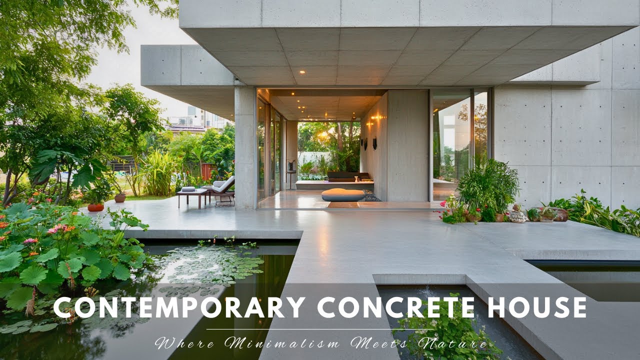 Modern Concrete Architecture Concrete As An Interior Design Element