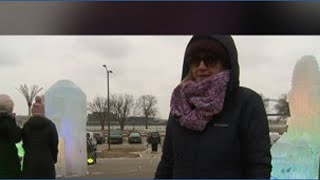 Davenport's Freight House holds second day of Icestravaganza