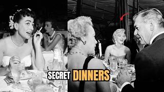 Hidden Private Dinner Parties of Old Hollywood After Dark (1940s–70s) | Rare Celebrity Archives