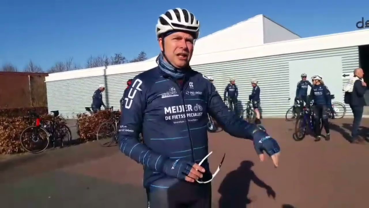 Team Harry de vlogger Tour 80 ontbijt tocht in Bellingwolde