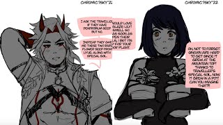 Ittos Gift (Genshin Impact Comic Dub) Resimi